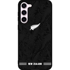 Coque Samsung Galaxy S23+ - Silicone rigide noir Maillot de football Nouvelle-Zélande 2026 personnalisable