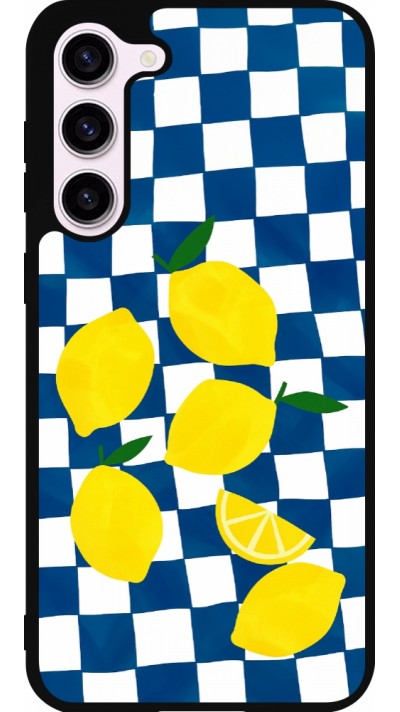 Coque Samsung Galaxy S23+ - Silicone rigide noir Illustration lemons 2026