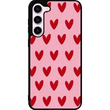 Coque Samsung Galaxy S23+ - Silicone rigide noir Saint Valentines Day 26 Pattern heart