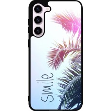 Coque Samsung Galaxy S23+ - Silicone rigide noir Smile 05