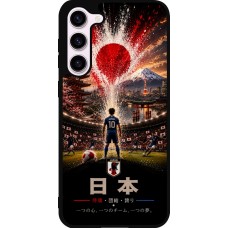 Coque Samsung Galaxy S23+ - Silicone rigide noir Football Japon splash 2026