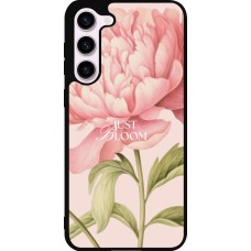 Coque Samsung Galaxy S23+ - Silicone rigide noir Just Bloom 2026