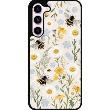 Coque Samsung Galaxy S23+ - Silicone rigide noir Pattern bees 2026