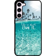Coque Samsung Galaxy S23+ - Silicone rigide noir Summer 18 24