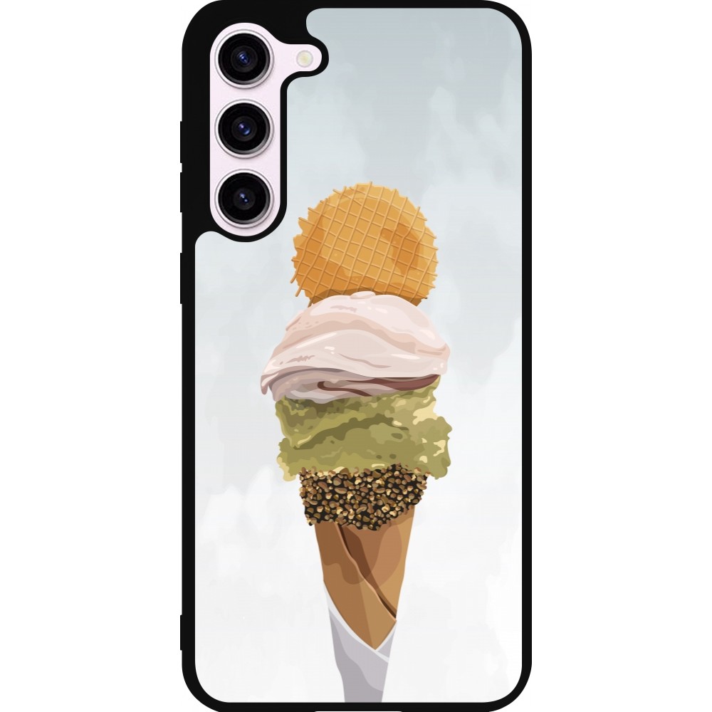 Coque Samsung Galaxy S23+ - Silicone rigide noir Summer 2025 Cornet