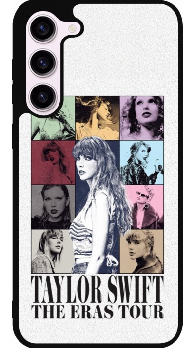 Coque Samsung Galaxy S23+ - Silicone rigide noir Taylor Swift The Eras Tour