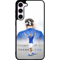 Coque Samsung Galaxy S23+ - Silicone rigide noir Thank you Roger