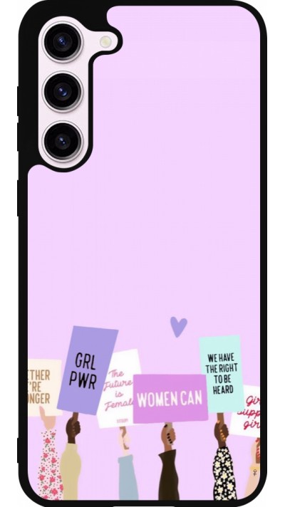 Coque Samsung Galaxy S23+ - Silicone rigide noir Womens day 2026 9