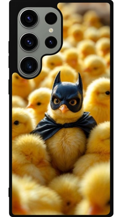 Coque Samsung Galaxy S23 Ultra - Silicone rigide noir Easter 2026 Chicken Batman