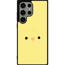 Coque Samsung Galaxy S23 Ultra - Silicone rigide noir Easter 2026 Little chicken