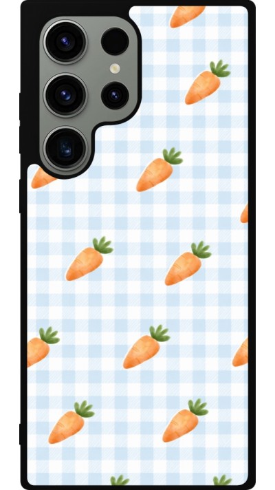 Coque Samsung Galaxy S23 Ultra - Silicone rigide noir Easter 2026 Pattern carrots