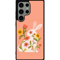 Coque Samsung Galaxy S23 Ultra - Silicone rigide noir Easter 2026 Rabbit collage