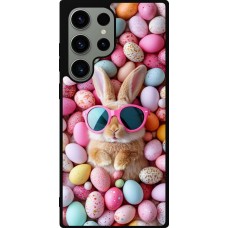 Coque Samsung Galaxy S23 Ultra - Silicone rigide noir Easter 2026 Rabbit fun