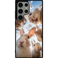 Coque Samsung Galaxy S23 Ultra - Silicone rigide noir Easter 2026 Rabbits