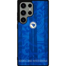 Coque Samsung Galaxy S23 Ultra - Silicone rigide noir Maillot de football Bosnie-Herzégovine 2026 personnalisable