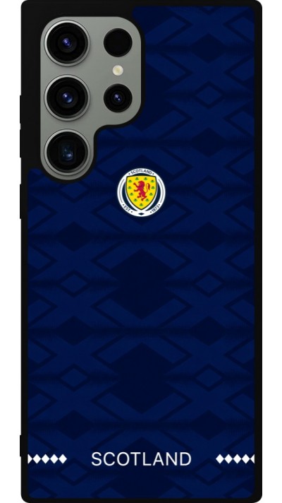 Coque Samsung Galaxy S23 Ultra - Silicone rigide noir Maillot de football Ecosse 2026 personnalisable