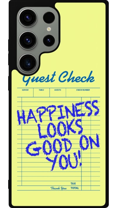 Coque Samsung Galaxy S23 Ultra - Silicone rigide noir Guest check 2026