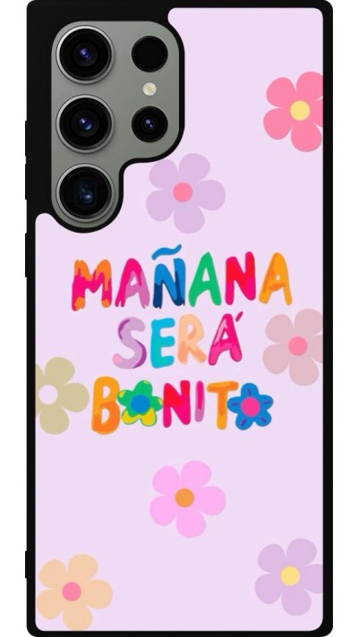 Coque Samsung Galaxy S23 Ultra - Silicone rigide noir Karol G Manana sera bonito
