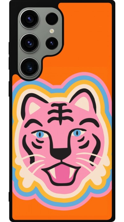 Coque Samsung Galaxy S23 Ultra - Silicone rigide noir Lion colors 2026