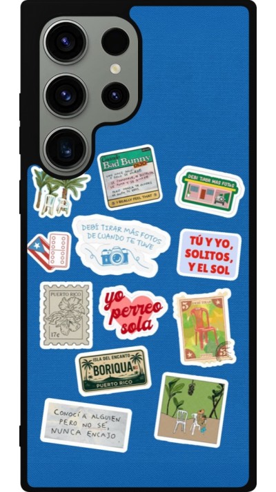 Coque Samsung Galaxy S23 Ultra - Silicone rigide noir Seals of the Dominican Republic DTMF