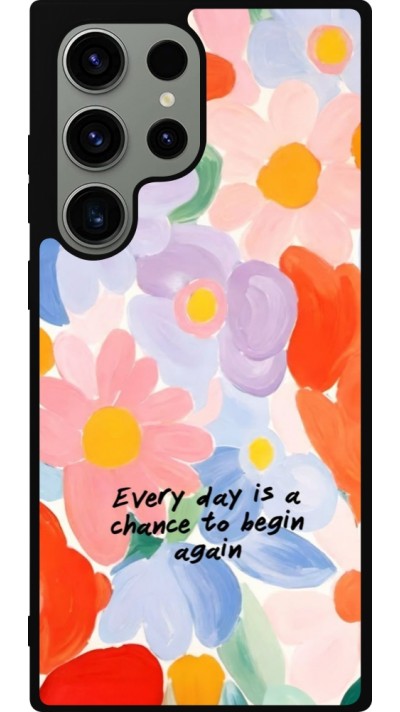 Coque Samsung Galaxy S23 Ultra - Silicone rigide noir Every day is a chance 2026
