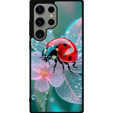 Coque Samsung Galaxy S23 Ultra - Silicone rigide noir Ladybird in bloom 2026