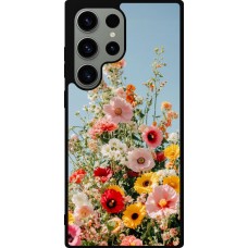 Coque Samsung Galaxy S23 Ultra - Silicone rigide noir Spring flowers 2026