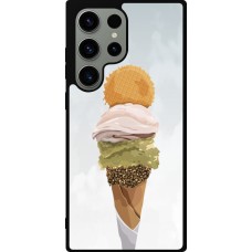 Coque Samsung Galaxy S23 Ultra - Silicone rigide noir Summer 2025 Cornet