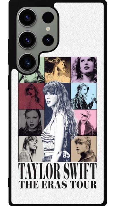Coque Samsung Galaxy S23 Ultra - Silicone rigide noir Taylor Swift The Eras Tour