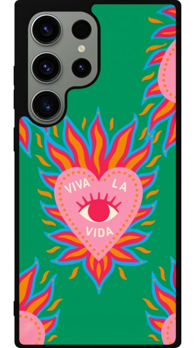 Coque Samsung Galaxy S23 Ultra - Silicone rigide noir Viva la vida 2026
