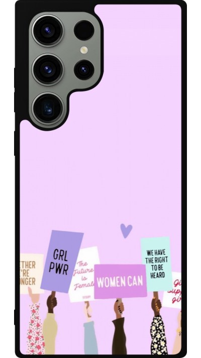 Coque Samsung Galaxy S23 Ultra - Silicone rigide noir Womens day 2026 9