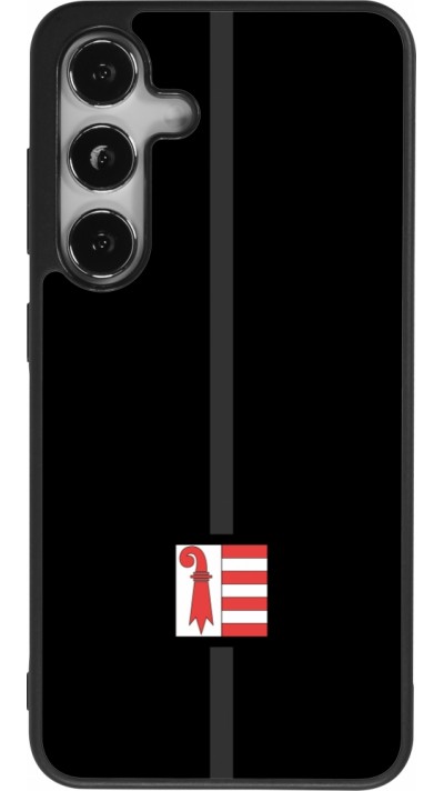 Samsung Galaxy S24 Case Hülle - Silikon schwarz Kanton JU schwarz