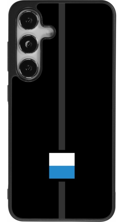 Samsung Galaxy S24 Case Hülle - Silikon schwarz Kanton LU schwarz
