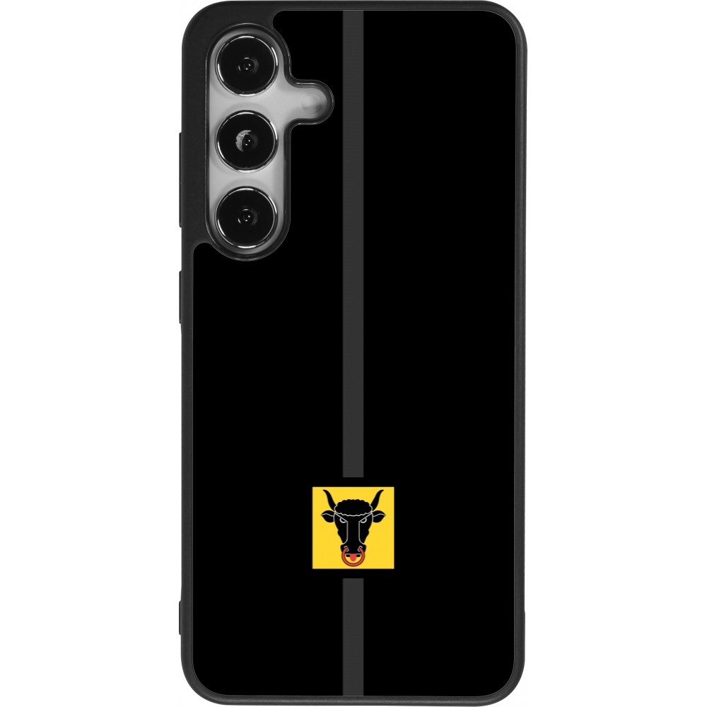 Samsung Galaxy S24 Case Hülle - Silikon schwarz Kanton UR schwarz