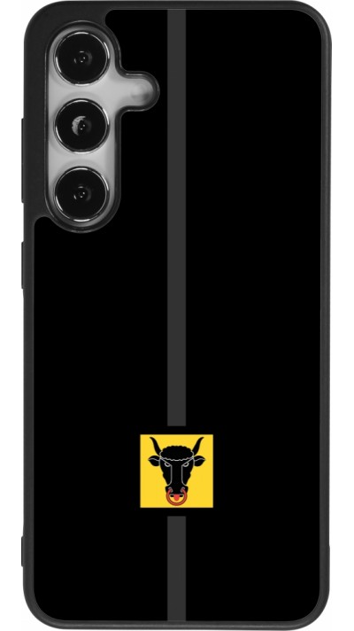 Samsung Galaxy S24 Case Hülle - Silikon schwarz Kanton UR schwarz