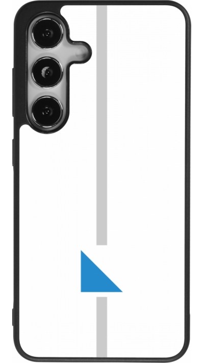 Samsung Galaxy S24 Case Hülle - Silikon schwarz Kanton ZH weiss