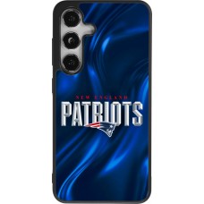 Coque Samsung Galaxy S24 - Silicone rigide noir Super Bowl 26 Patriots 2