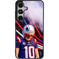 Coque Samsung Galaxy S24 - Silicone rigide noir Super Bowl 26 Patriots 3