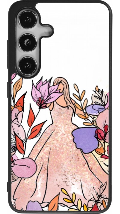 Coque Samsung Galaxy S24 - Silicone rigide noir Taylor Swift Sketch - White