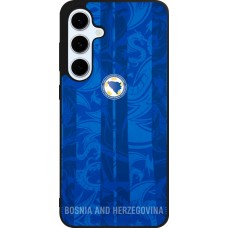 Coque Samsung Galaxy S24 FE - Silicone rigide noir Maillot de football Bosnie-Herzégovine 2026 personnalisable