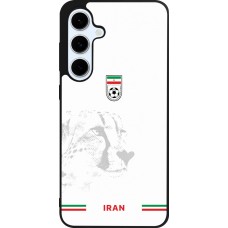 Coque Samsung Galaxy S24 FE - Silicone rigide noir Maillot de football Iran 2026 personnalisable