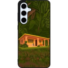 Coque Samsung Galaxy S24 FE - Silicone rigide noir Benitos house DTMF