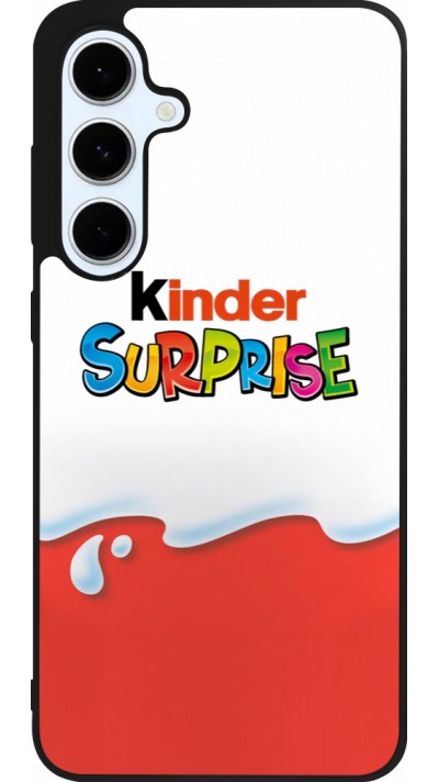 Coque Samsung Galaxy S24 FE - Silicone rigide noir Kinder Surprise Coque Samsung Galaxy S24 FE - Silicone rigide noir Kinder Surprise