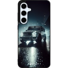 Coque Samsung Galaxy S24 FE - Silicone rigide noir Mercedes G AMG Night