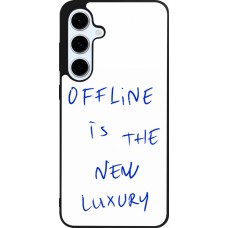 Samsung Galaxy S24 FE Case Hülle - Silikon schwarz Offline is the new luxury