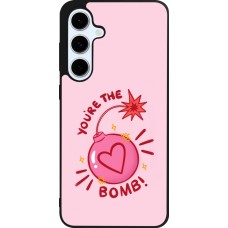 Coque Samsung Galaxy S24 FE - Silicone rigide noir Saint Valentines Day 26 You are the bomb