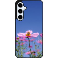 Coque Samsung Galaxy S24 FE - Silicone rigide noir Bee on a flower 2026