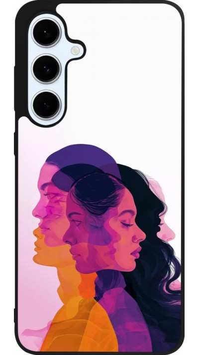 Coque Samsung Galaxy S24 FE - Silicone rigide noir Womens day 2026 10