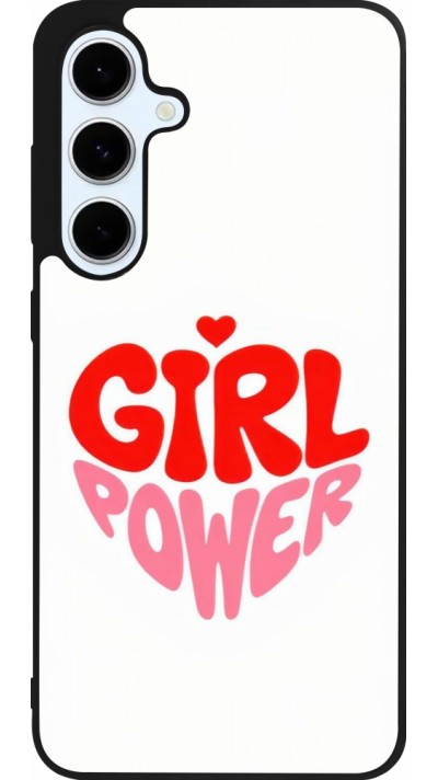 Coque Samsung Galaxy S24 FE - Silicone rigide noir Womens day 2026 6