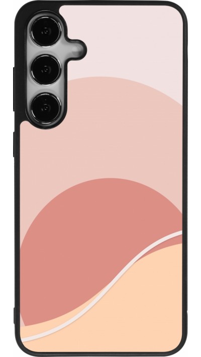 Coque Samsung Galaxy S24+ - Silicone rigide noir Autumn 22 abstract sunrise